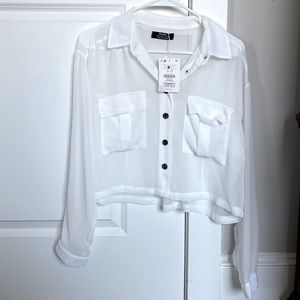 Bershka long sleeve top | Size S